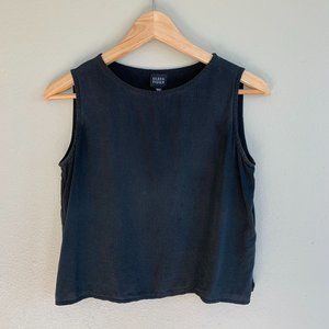Eileen Fisher Sleeveless Silk Top